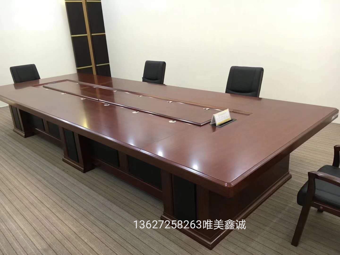 鄂州實木油漆會議桌WM-BC-9